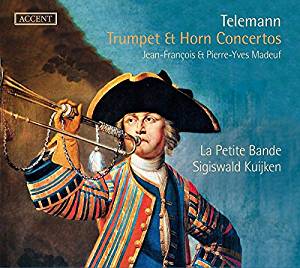 Telemann: Trumpet and Horn Concertos, played by Madeuf